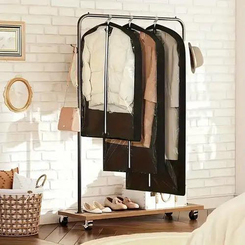 Housse de rangement pour robe, costume, manteaux