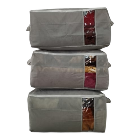 Pack sac de rangement couettes vetements